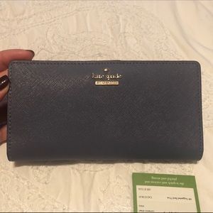 Kate Spade Stacy Wallet in Periwinkle